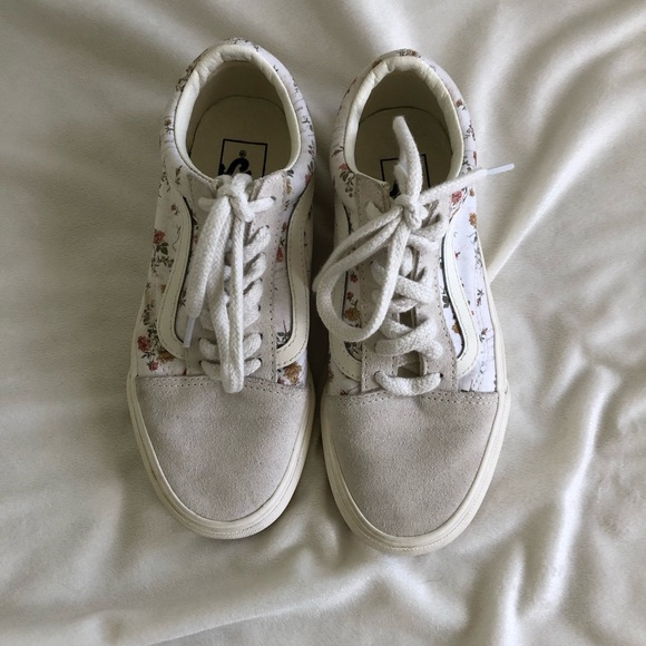 Vans Vintage Old Skool Sneakers Floral/Marshmallow - Picture 4 of 8